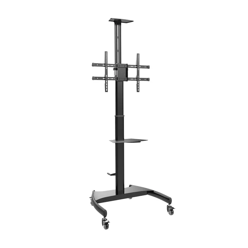 Soporte Suelo Pantalla Manivela DVD CAM 50 KG 37-70 Negro Aisens Ft70te-169 - foto 2