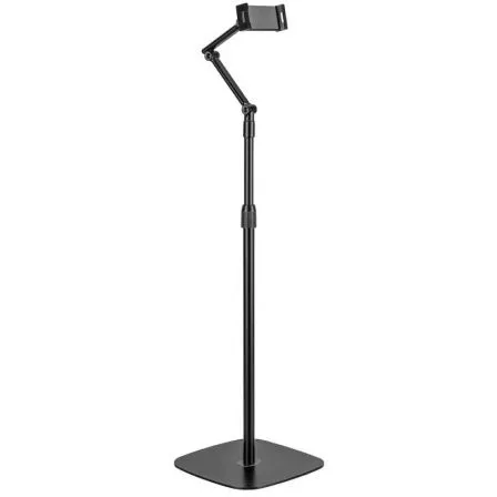 Soporte Suelo Univ Ajustable (3 Pivotes) Tablet Negro Aisens Msf3p-301