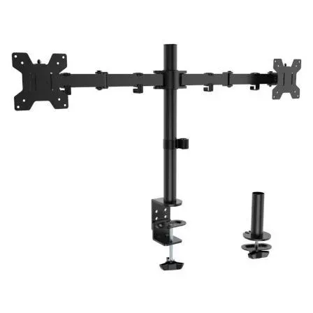 SOPORTE MONITOR MESA GIRA INCLI 10KG 2 Brazos 17-32 NEGRO AISENS DT32TSR-279