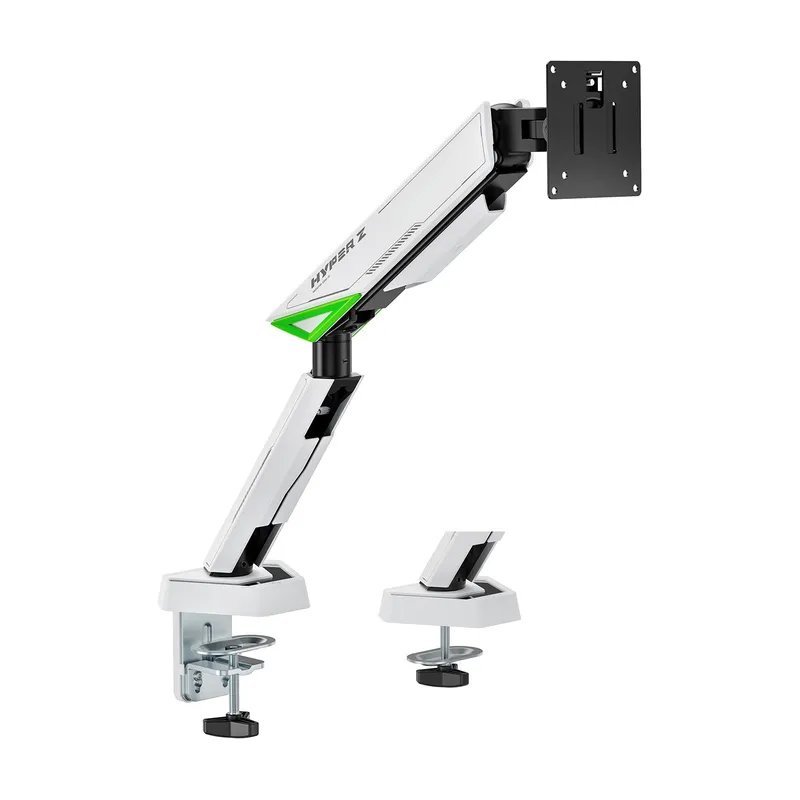Soporte Monitor Mesa Gaming Gira Incl 16KG 17-49 Negro-blanco Aisens Dt49tsr-343 - foto 2
