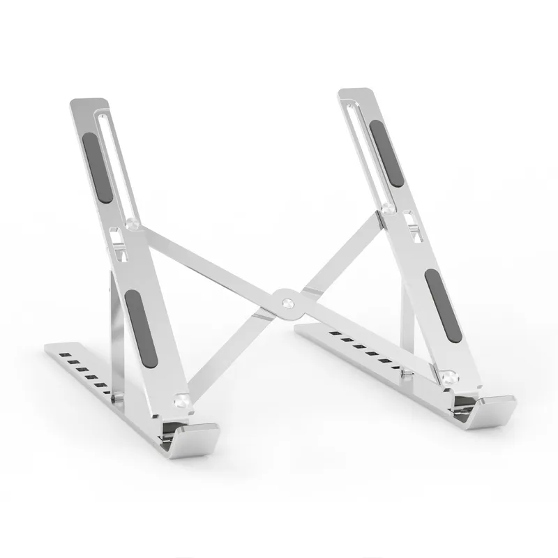 Soporte Sobremesa Ajustable para Portatil-tablet Plata Aisens Lps2m-173 - foto 2