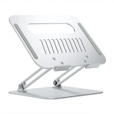 Soporte Sobremesa Ajustable Portatil-tablet XL 10-17 Plata Aisens Lps4xl-181
