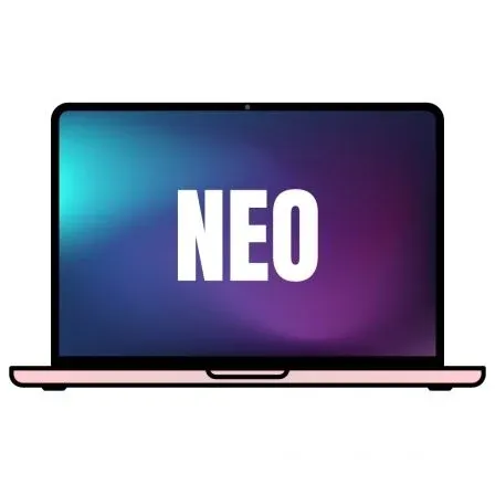 Apple Macbook Neo 13"/ A18 Pro 6-Core CPU/ 8GB/ 256GB Disco Sólido SSD/ 5-Core GPU/ Rosa nube - foto 2