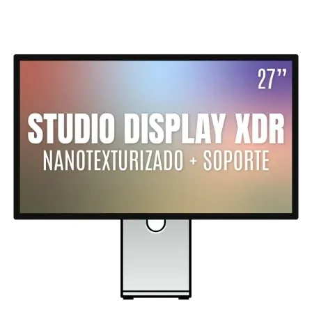 Apple Studio Display XDR 27"/ Cristal Nano texturizado/ Soporte con altura e inclinación ajustable