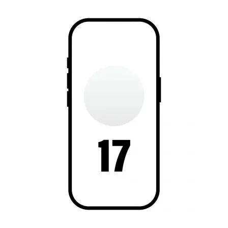Smartphone Apple iPhone 17 256GB/ 6.3"/ 5G/ Blanco
