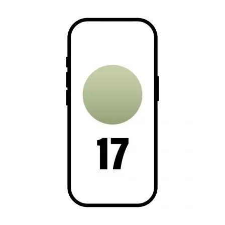 Smartphone Apple iPhone 17 512GB/ 6.3"/ 5G/ Verde salvia