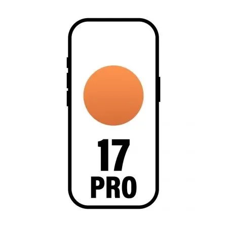 Smartphone Apple iPhone 17 Pro 512GB/ 6.3"/ 5G/ Naranja Cósmico