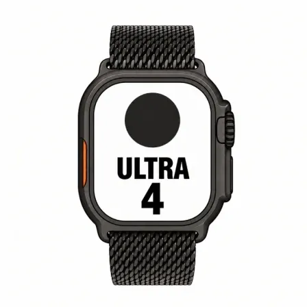 Apple Watch Ultra 4/ GPS/ 49mm/ Caja de Titanio Negro/ Correa Milanese Loop en Titanio Negro/ M - foto 2
