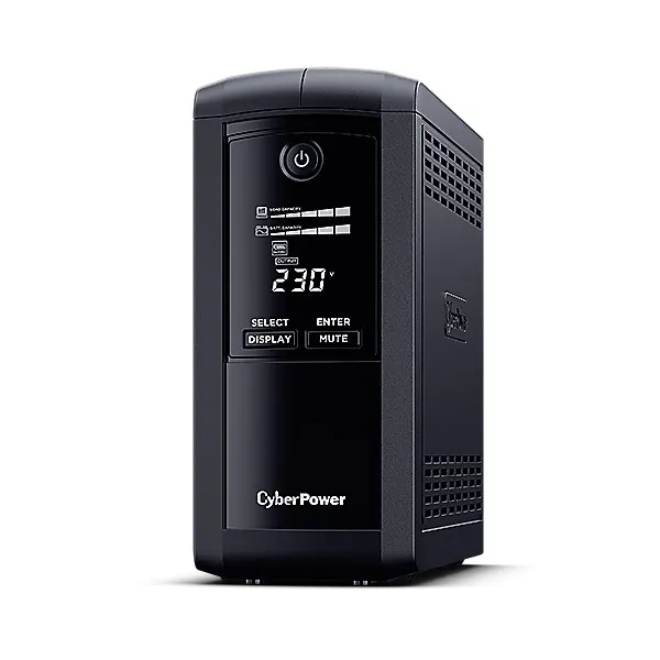 SAI Cyberpower Vp700 700VA 390W Line Interactive AVR 4XSCHUKO LCD Vp700elcd - foto 2