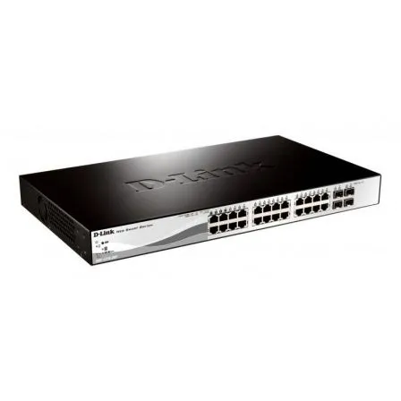 SWITCH D-LINK 24P DGS-1210-28P/E 10/100/1000 24P PoE INCLUYE 4P SFP COMBO
