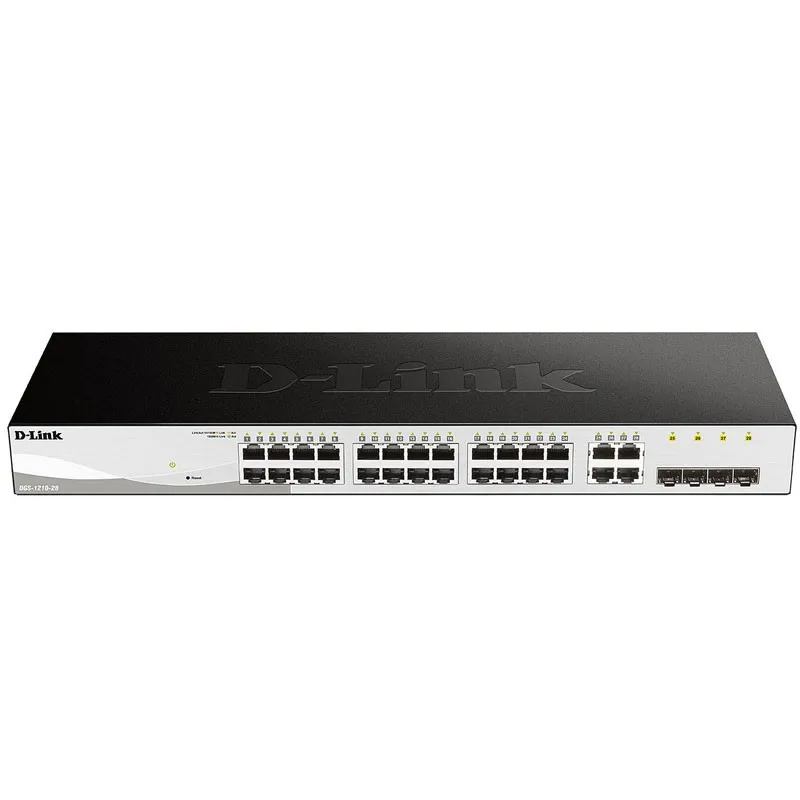 Switch D-link 28P Dgs-1210-28/e 28p10/100/1000 Incluye 4P SFP Combo - foto 2