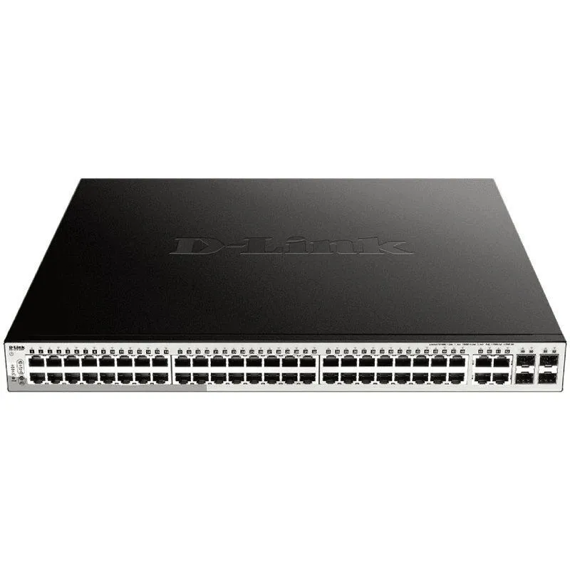 SWITCH D-LINK 52P DGS-1210-52MP/E 8P10/100/1000 PoE + 40P 10/100/100 PoE + 4P SFP - foto 2