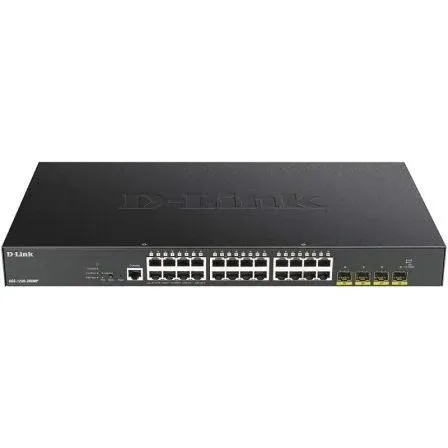Switch D-link 28P Dgs-1250-28xmp/e 24P 10/100/1000 + 4x10g SFP Rack
