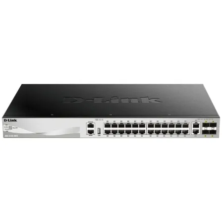 Switch D-link 30P Dgs-3130-30ts/e 24P 10/100/1000base-t 2p10gbase-t 4p10g Sfp+l3