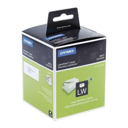 Dym-etiqueta LW 89x36 Blanca