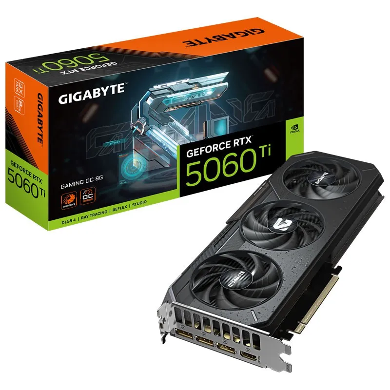 VGA Pci-ex Nvidia Gigabyte Rtx5060 TI Gaming OC 8G Gddr7 PCIE HDMI 3DP 3VEN - foto 2