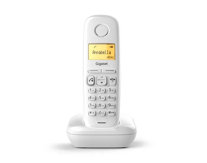 Telefono Fijo Inalambrico Gigaset A270 Mono Blanco S30852-h2812-d202