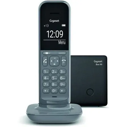 Telefono Fijo Inalambrico Gigaset Cl390 Ident Llamada Negro S30852-h2902-d203