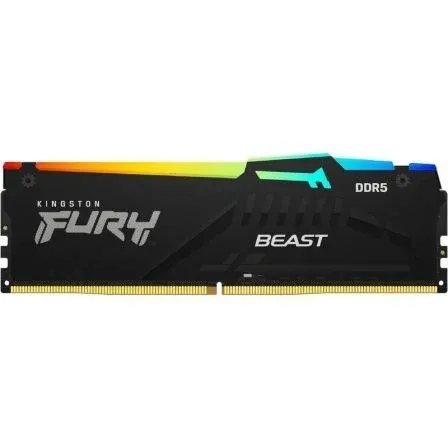 Memoria Kingston Dimm DDR5 16GB 6000MHZ Cl36 Fury Beast RGB - foto 2