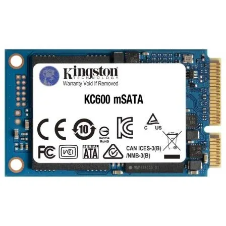 KINGSTON KIN-Disco Sólido SSD MSATA KC600 1024G