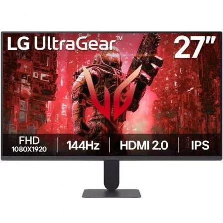 LG ELECTRONIC MONITOR 27 LG 27G411A-B FHD IPS 144HZ HDMI DP UltraGear NEGRO