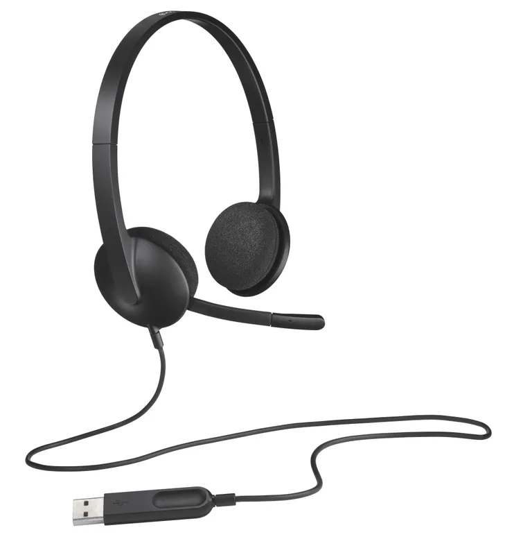 Auricular Logitech Headset H340 USB 981-000475 - foto 2