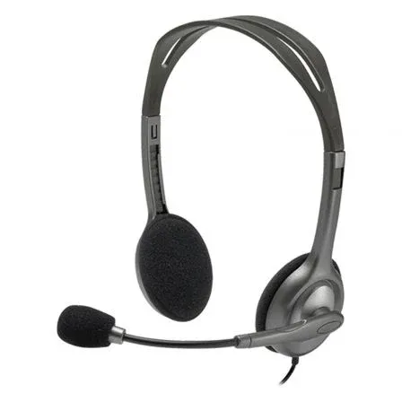 Auricular Logitech H111 CON Microfono Negros 981-000593