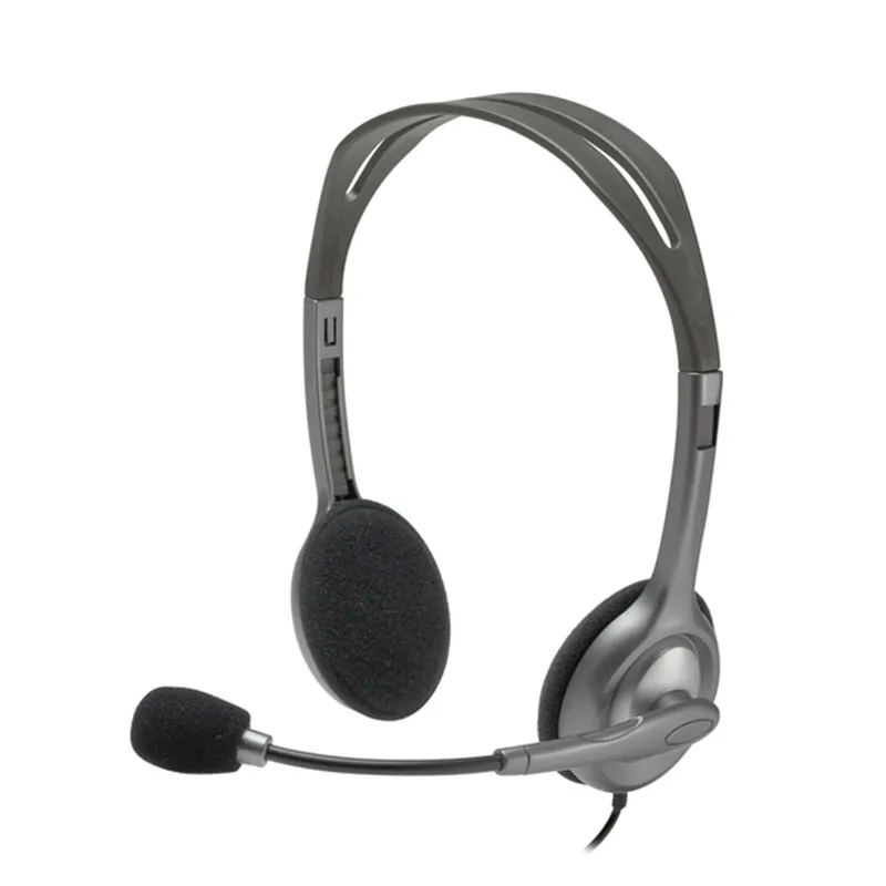 Auricular Logitech H111 CON Microfono Negros 981-000593 - foto 2