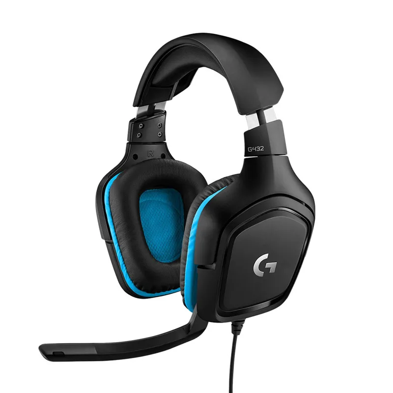 Auricular Logitech G432 Gaming CON Microfono Usb2.0 Negro 981-000770 - foto 2
