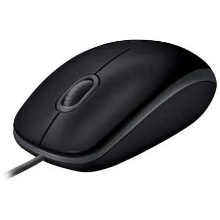 Raton Logitech USB B110 Silent Negro 910-005508