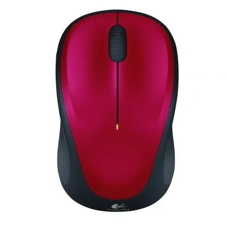 Raton Logitech Inalambrico M235 Rojo In/usb 910-002496