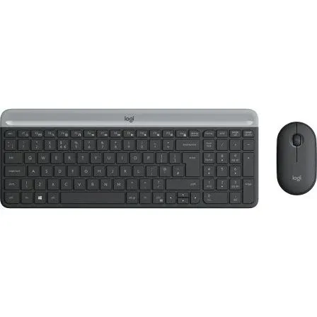 Teclado Logitech Inalambrico KIT T+r Mk470 Slim Combo Usb/inal Negro 920-009198