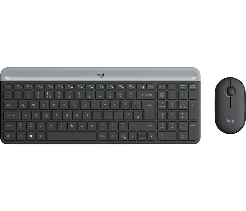 Teclado Logitech Inalambrico KIT T+r Mk470 Slim Combo Usb/inal Negro 920-009198 - foto 2