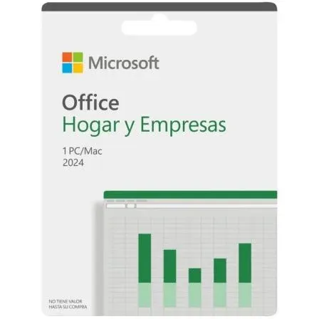 Microsoft OEM Office 2024 Hogar Y Empresas 1 Pc/mac Caja Ep2-06686