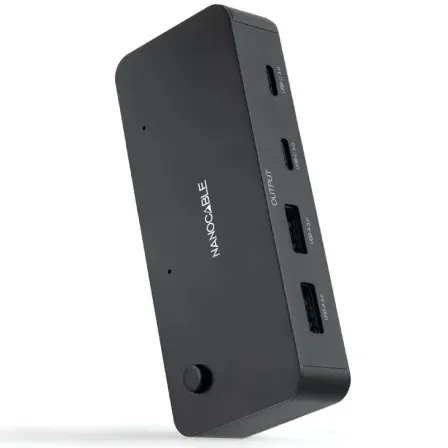 SWITCH NANOCABLE 2xUSB 3.0+USB-C 5V A 2xUSB-A3.0+2xUSB-C3.0 10.12.0011