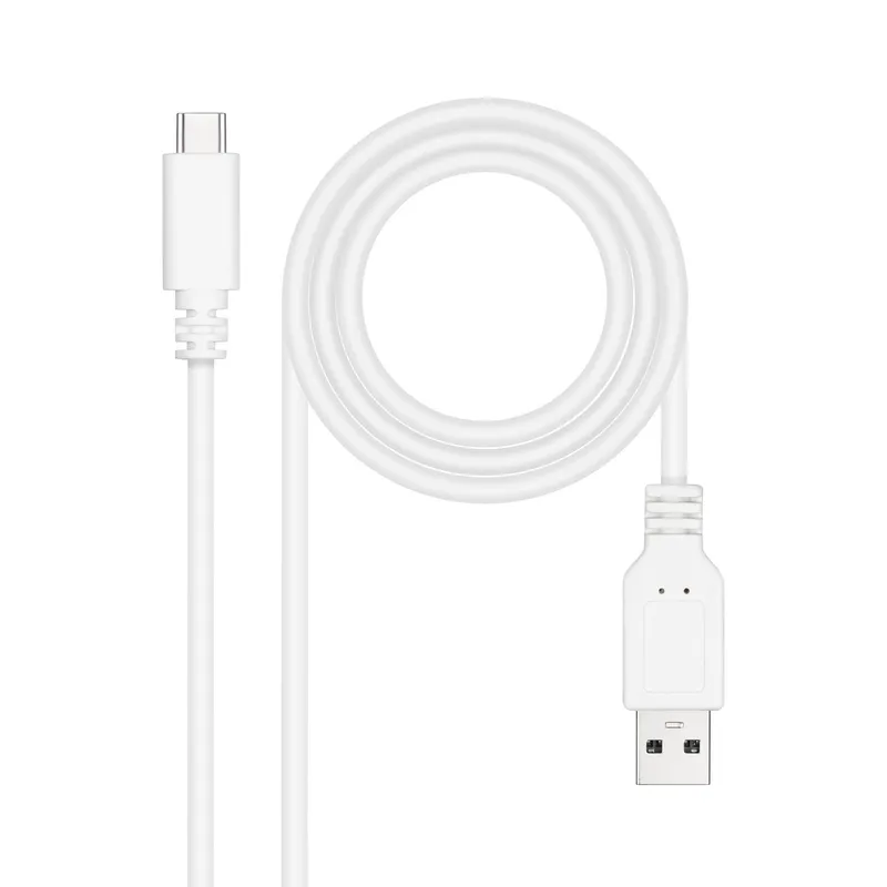 Cable USB 2.0 3A Tipo Usb-cm-am Blanco 2M Nanocable 10.01.2102-w - foto 2