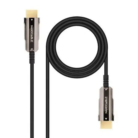 CABLE HDMI V2.0 AOC 4K 60HZ 18Gbps NEGRO 20 M NANOCABLE 10.15.2020