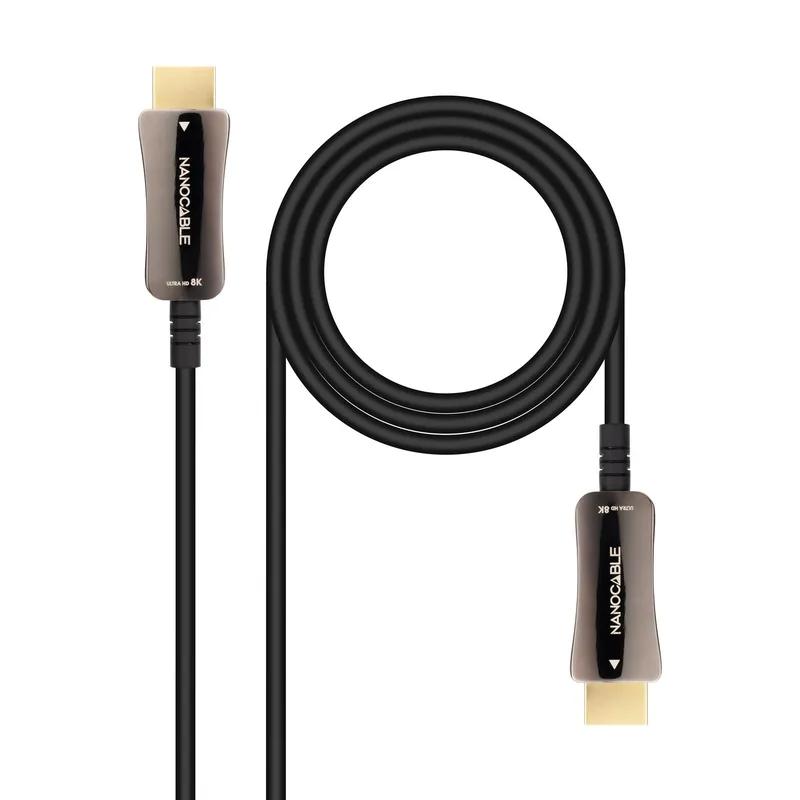 CABLE HDMI V2.1 AOC 8K 60HZ 4K 120HZ 48Gbps 15 M NANOCABLE 10.15.2115 - foto 2