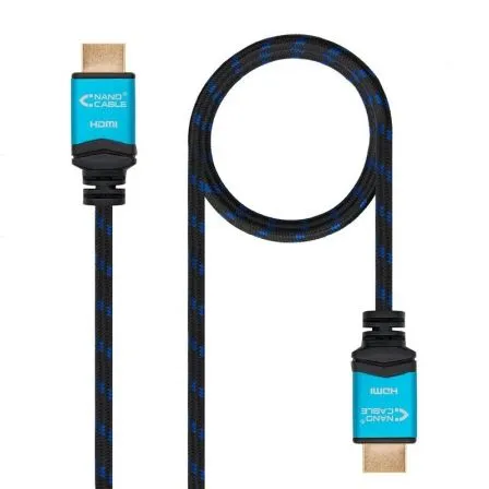 Cable HDMI V2.0 4K 60HZ 18GBPS Am-am Negro 7.0 M Nanocable 10.15.3707