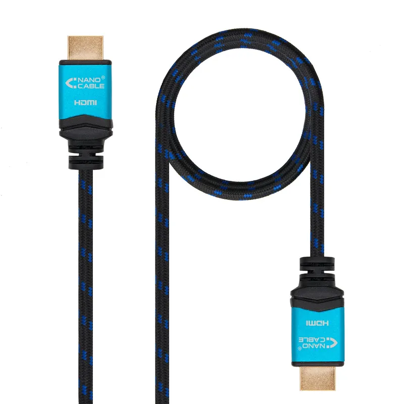 Cable HDMI V2.0 4K 60HZ 18GBPS Am-am Negro 7.0 M Nanocable 10.15.3707 - foto 2
