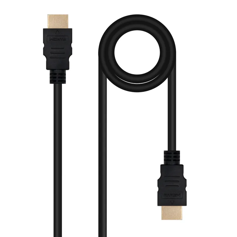 CABLE HDMI V2.0 4K-60HZ 18Gbps NEGRO 5 M NANOCABLE 10.15.3805 - foto 2