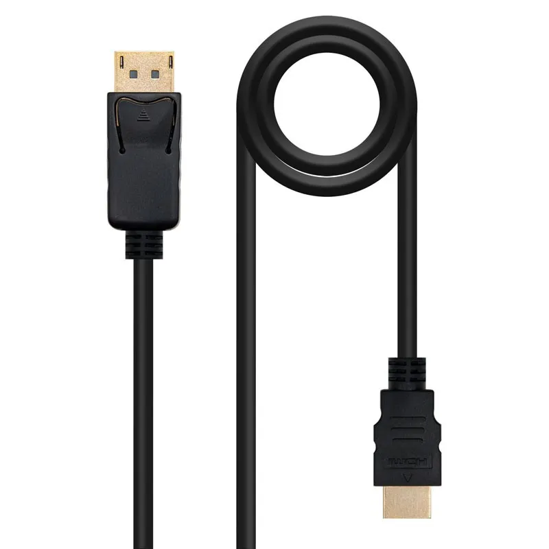Cable Conversor DP A HDMI DPM - Hdmim Negro 3.0 M Nanocable 10.15.4303 - foto 2