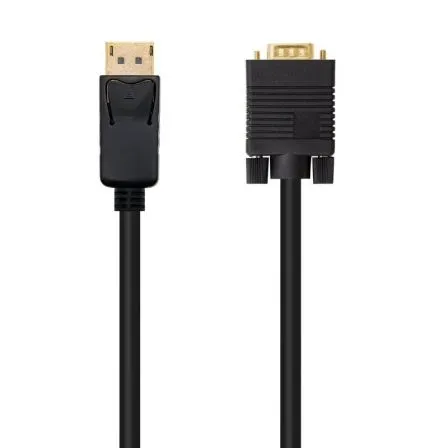 Cable Conversor Displayport A VGA Dpm-vgam Negro 1M Nanocable 10.15.4401