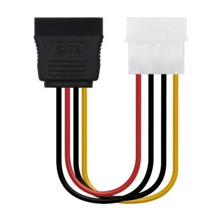 Cable SATA Alimentacion 5.25molex 4PIN M-satah 16CM OEM Nanocable 10.19205-oem
