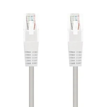 Cable RED Latiguillo RJ45 Cat.5e UTP Awg24 Blanco 1.0 M Nanocable 10.20.0101-w