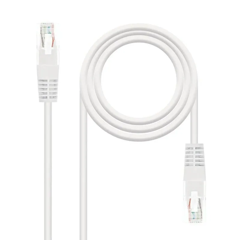 Nanocable Cable RED Latiguillo RJ45 Cat.6 UTP Awg24 Blanco 30 CM 10.20.0400-l30-w - foto 2