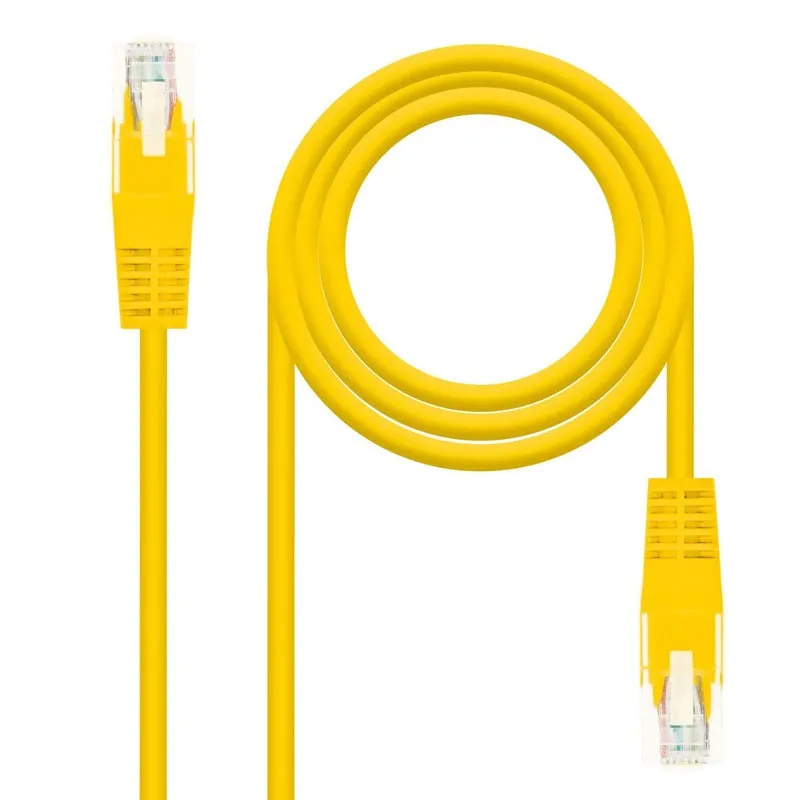 Nanocable Cable RED Latiguillo RJ45 Cat.6 UTP Awg24 Amarillo 30 CM 10.20.0400-l30-y - foto 2