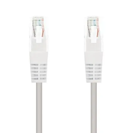 Cable RED Latiguillo RJ45 Cat.6 UTP Awg24 Blanco 1.0 M Nanocable 10.20.0401-w