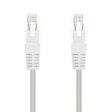 Cable RED Latiguillo RJ45 Cat.6 UTP Awg24 Blanco 2.0 M Nanocable 10.20.0402-w