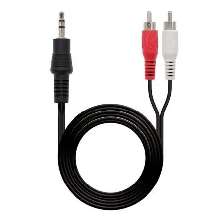 Cable Audio Estereo 3.5m-2xrcam 10 M Nanocable 10.24.0310